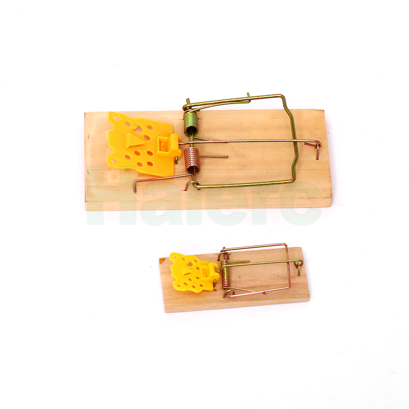 Haierc easy set wooden snap mouse trap rat trap HC2217B