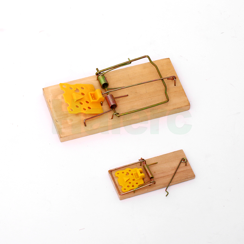 Haierc easy set wooden snap mouse trap rat trap HC2217B
