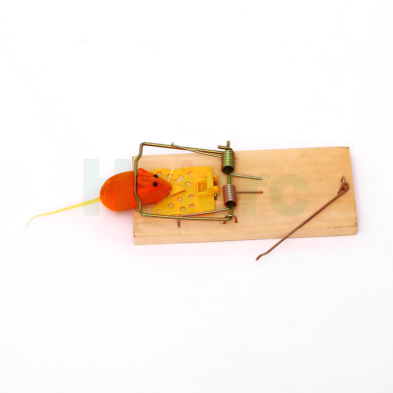 Haierc easy set wooden snap mouse trap rat trap HC2217B