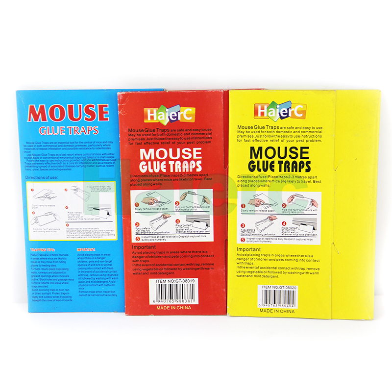 Haierc Pest Control Products Mouse Glue Trap Red HC2301