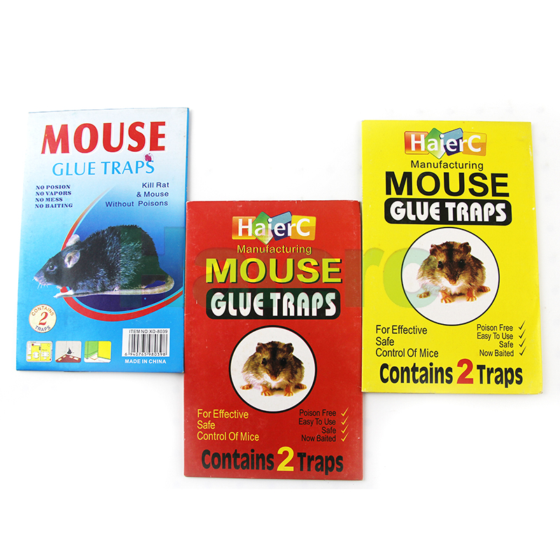 Haierc Pest Control Products Mouse Glue Trap Red HC2301