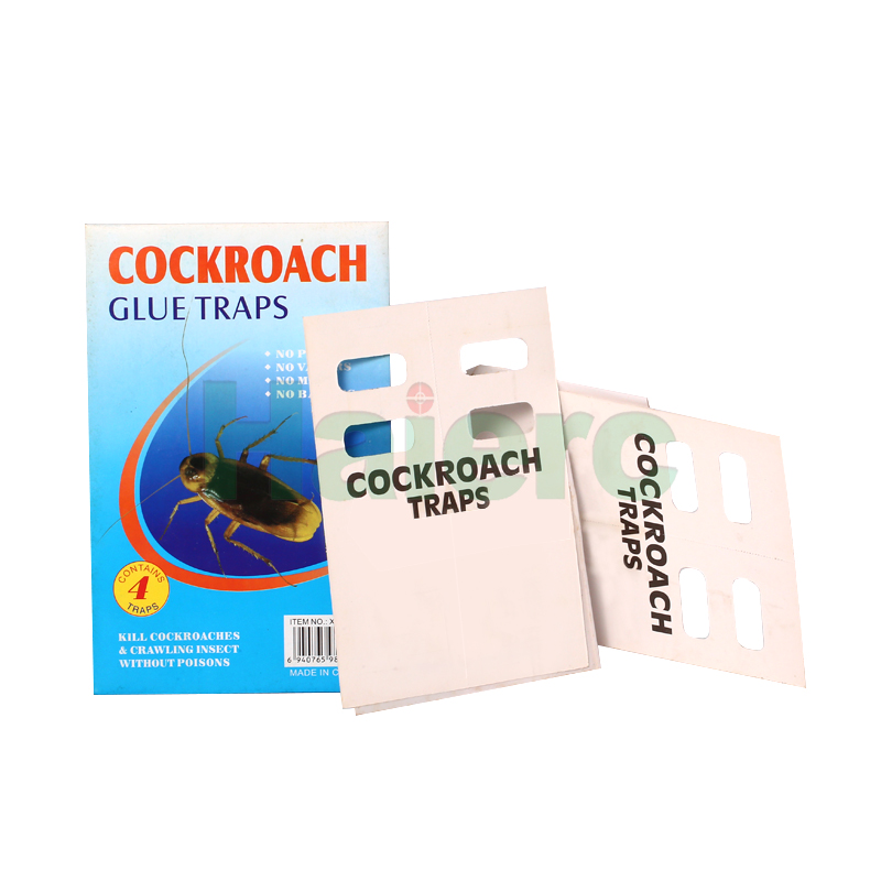 Haierc Hot Sell Indoor Roach/Cockroach Glue Trap HC4112