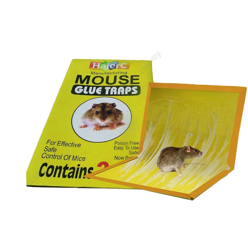 Haierc Rodent & Mouse & Rat Glue Trap Yellow HC2301