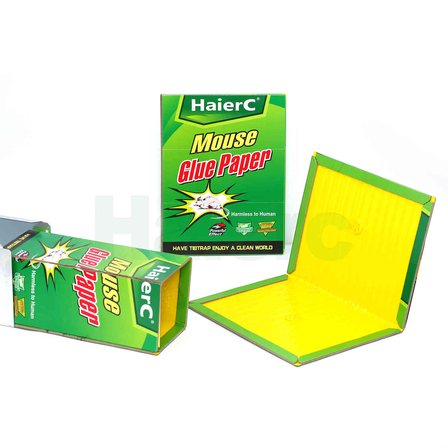 Haierc humane pest control rat catcher traps mouse glue board trap HC2303