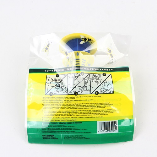 Fresh New Outdoor Disposable Plastic Hanging Insect Control Wasp Trap Bag  Yellow Jacket Trap HC4215N3
