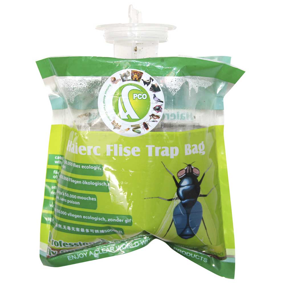 Haierc Disposable Fly Trap Bag, Fly Pest Control, Flies Killer Bottle HC4245