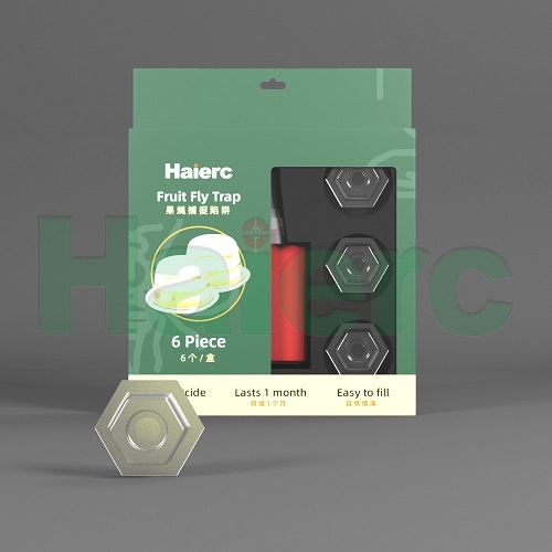 Haierc Безопасно устранить фрукты мухи крытые фрукты мухи ловушки с приманкой HC4504