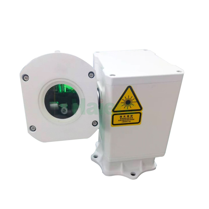 Haierc Мощный водонепроницаемый автоматический лазерный отпугиватель птиц для аэропорта Дальний лазерный отпугиватель голубей, насекомых и контроля животных