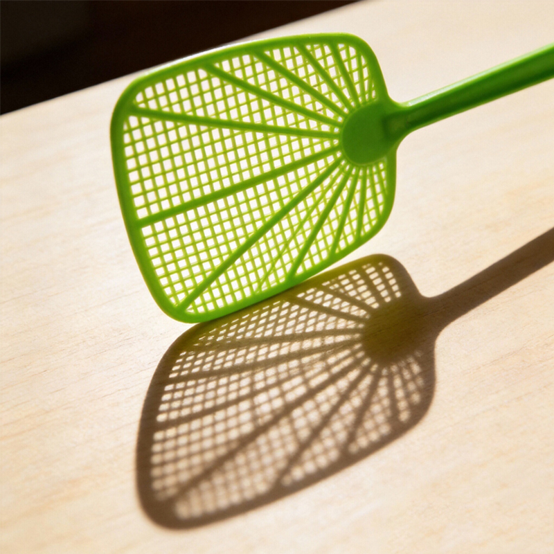 Персонализированные пластиковые мухобойки Haierc с длинными ручками для дома, патио и офиса