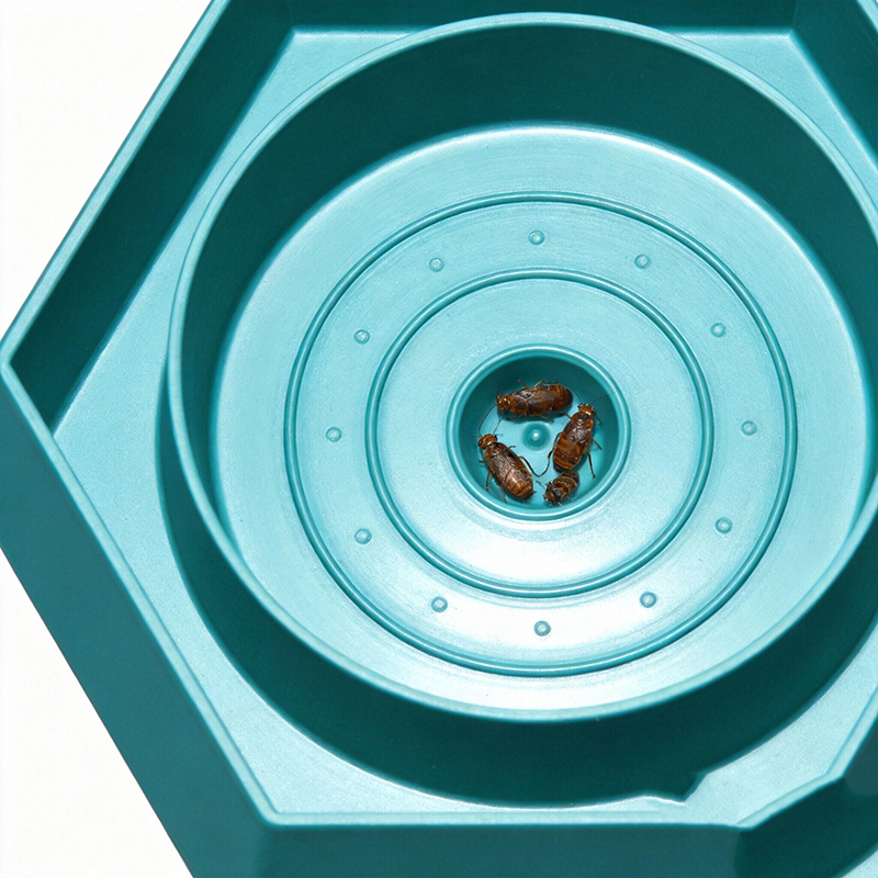 Ловушка для блох и клопов Haierc, нетоксичный монитор насекомых, устройство для борьбы с вредителями из материала ПП, модель HC4605P